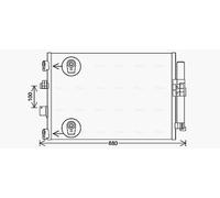 AVA FD5654D Cooling Condenser