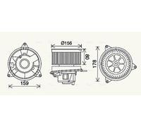 AVA FD8638 Cooling Blower
