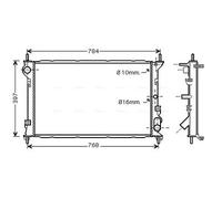 AVA FDA2411 Cooling Radiator