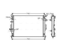 AVA FDA2425 Cooling Radiator