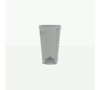 AVA Foam Cannon Replacement Beaker, 1 Litre Capacity with Measurement Markings, Compatible Threading for Pressure Washers, Transparent Green Plastic