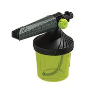 AVA Foam Cannon with 0.6 Litre Bottle, Pressure Washer Accessory, Adjustable Soap Ratio, Spray Angle, Compatible with Karcher, Green, Small Size