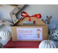 Ava Graceful Designs Personalised Christmas Eve Box with tissue & ribbon|Elf