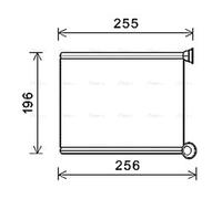 AVA COOLING SYSTEMS CN6281 Heater matrix