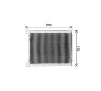 AVA Heater Core TO6782 for DAIHATSU CHARADE (2011) 1.3 VVTI etc