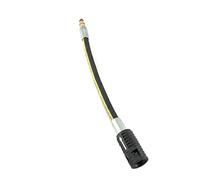 AVA Hose Coupling Adapter Female AVA to Male Compatible Brand for Pressure Washer Telescopic Lances Guns, Plastic Construction, Black Yellow