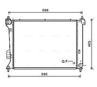 AVA HY2309 Cooling Radiator