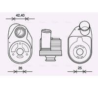 AVA IV3136 Cooling Oil cooler