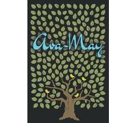 Ava-may: Personalized notebook name « Ava-may » | Birthday Gift For Woman & Girl, Mom, Sister .. | Birds on the tree design | Lined Journal, 120 Pages, size 6 x 9