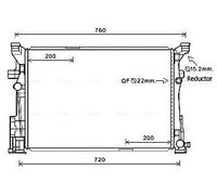 AVA MS2652 Cooling Radiator