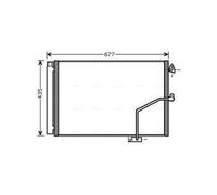 AVA MSA5450D Cooling Condenser