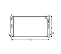 AVA MTA2207 Cooling Radiator