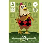 Ava - Nintendo Animal Crossing Happy Home Designer Amiibo Card - 250