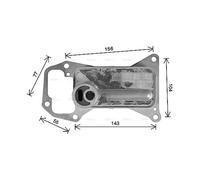 AVA Oil Cooler BW3592 for BMW 3 Seriess E90 (2005) 330D xDrive 3.0