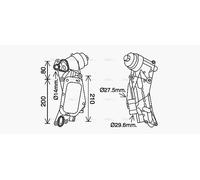 PRASCO OL3684H Engine oil cooler