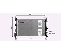 AVA OL2700 Cooling Radiator