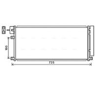 AVA OL5634D Cooling Condenser