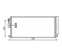 AVA OL5638D Cooling Condenser