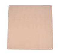 ava + oliver Vegan Leather Multipurpose Play Mat - Indoor Outdoor Picnic Beach or Splat Mat - Waterproof and Sand Proof Foldable Blanket (Square (47" x 47"), Pink)