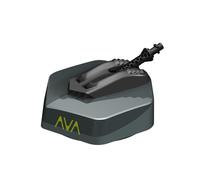 AVA Patio Surface Cleaner with Dual 40° Brass Nozzles for Decks or Terraces, Compatible with AVA or Karcher K2-K7, Ava Charcoal/Ava Green