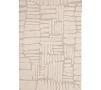 Ava Pave Rug - Cream Abstract - 120X170 cm