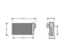 AVA PE6199 Cooling Heater