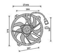 AVA PE7556 Cooling Fan