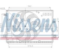 AVA Radiator Cooling Fan PE7441 for CITROËN C4 PICASSO (2013) 1.6 E-HDI/HDI etc