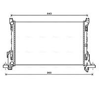AVA RT2623 Cooling Radiator