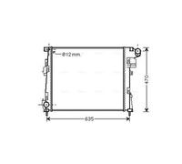 AVA RTA2427 Cooling Radiator