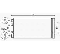 AVA RTA5483D Cooling Condenser