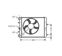 AVA SAA2013 Cooling Radiator