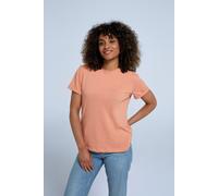 'Ava' Screen Print UV Protect Max Soft Knit Cotton Casual T-Shirt Animal Light Pink 6