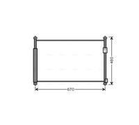 AVA SZ5108D Cooling Condenser