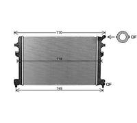 AVA VN2426 Cooling Radiator