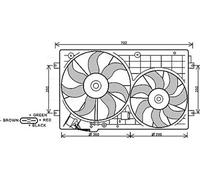 AVA VN7528 Cooling Fan