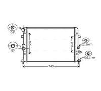 AVA VNA2289 Cooling Radiator