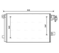 AVA VNA5328D Cooling Condenser