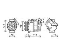 AVA VOAK192 Cooling Compressor