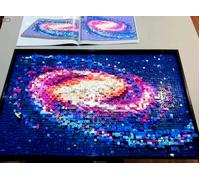 Available Pixel Art Paintings Bricks 31212 Sets The Milky Way Galaxy Building Blocks Mosaic Picture Decoration Toys Adult Gift with paper manual no box