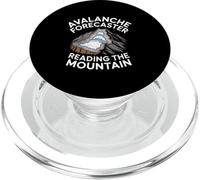 Avalanche Forecaster Reading The Mountain Snow Safety PopSockets PopGrip for MagSafe