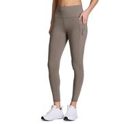 Avalanche Squat Proof Legging for Women, Buttery Soft Full Length Skinny Pant Legging for Hiking, Workouts, Zip Driftwood, XS