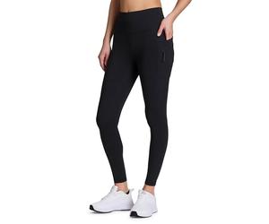Avalanche Squat Proof Legging for Women, Buttery Soft Full Length Skinny Pant Legging for Hiking, Workouts, Zip Black, S