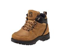 Avalanche Unisex Children's Boys Kids Hiking Waterproof Lace-Up Boots Comfort Outdoor Casual Urban Boots Wheat