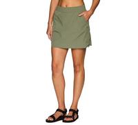 Avalanche Women's Quick Drying Woven Ripstop Skort with Bike Short and Pockets, Bungee Agave Green, Small
