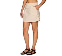 Avalanche Women's Quick Drying Woven Ripstop Skort with Bike Short and Pockets, Bungee Light Beige, Large