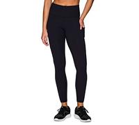 Avalanche Women's Super Soft Cargo Hiking Gym Full Length Legging with Pockets, Peached Black, S