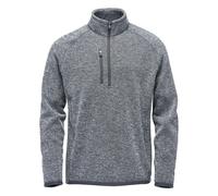 Avalante Heather Quarter Zip Fleece Top Stormtech Dark Grey S