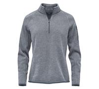 Avalante Heather Quarter Zip Fleece Top Stormtech Dark Grey S