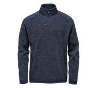 Avalante Heather Quarter Zip Fleece Top Stormtech Navy L